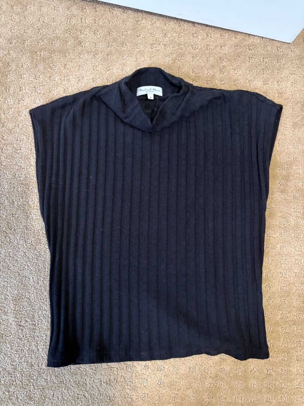 Michael Stars “Nara” sleeveless mock neck top - Picture 3 of 4